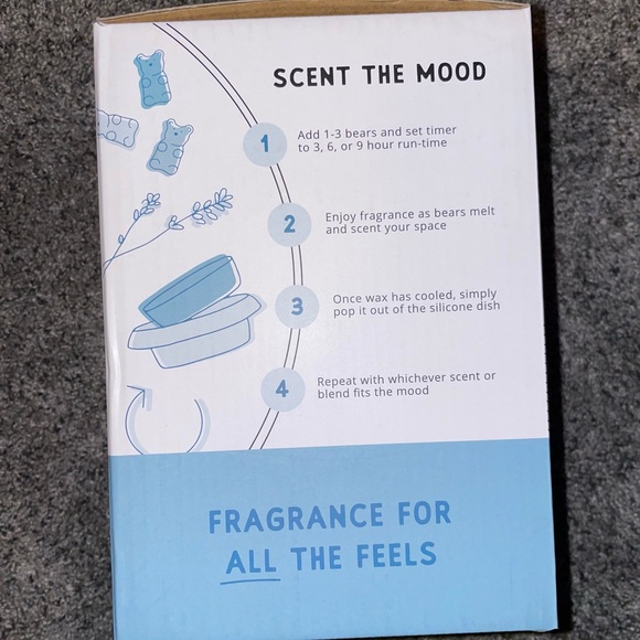 Happy Wax Mod Wax Warmer - Gray Linen - Picture 4 of 7